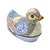 Paint Vintage Chinese Cloisonné Enamel Copper Bird Trinket Box, Hand Painted, 5" For Sale - Image 7 of 18