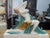 1930s Art Deco Armand Godord France Kaza Editition Large Porcelain Female Figure For Sale - Image 10 of 10