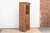 Brown Slim Antique Teak Colonial Cabinet For Sale - Image 8 of 10