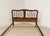 Wood Vintage 20th Century Carved Wooden Bed Frame with Ornamental Headboard & Footboard For Sale - Image 7 of 14