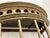 Gold Restoration Hardware Hayrack Cast Iron Demilune Console Table For Sale - Image 8 of 12