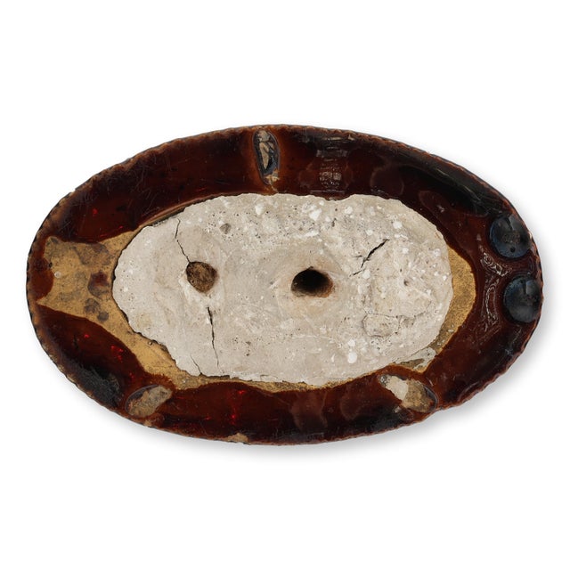 Antique Rockingham Glaze Lion For Sale In Los Angeles - Image 6 of 7