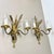 Florentine Brass Wall Lights from Maison Charles, France, 1970s, Set of 2 For Sale - Image 17 of 18