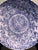 Vintage Chinese Blue & White Porcelain Dragon Platter 12" Charger Plate Lions For Sale In San Francisco - Image 6 of 7