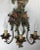 Large Italian Three Arm Hand Carved Wooden Sconce or Wall Light For Sale - Image 4 of 10