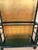 Pagoda Top Chinoiserie Display Cabinet in Green Lacquer From Union National For Sale - Image 11 of 12