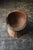 Brown Old Japanese Wooden Mortar Chair / Early 20th Century/ Primitive Wabi-Sabi Seat For Sale - Image 8 of 18