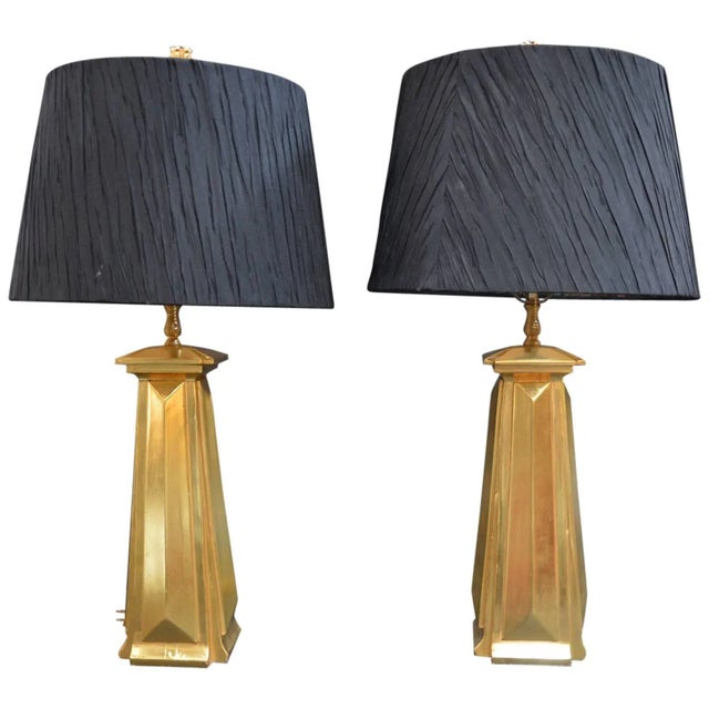 1980s Bryan Cox Table Lamps - a Pair For Sale - Image 5 of 5