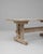 Mid 20th Century France Tan Wood Dining Table For Sale - Image 9 of 10