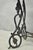 Vintage French Art Nouveau Style Heavy Wrought Iron Garden Planter Plant Stand For Sale - Image 9 of 17