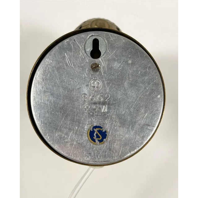 Modern Swedish Wall Lamp by Harald Notini for Böhlmarks Lampfabrik, 1940s For Sale - Image 10 of 11