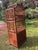 Brown Vintage Rattan Chinoiserie Pagoda Etagere For Sale - Image 8 of 11
