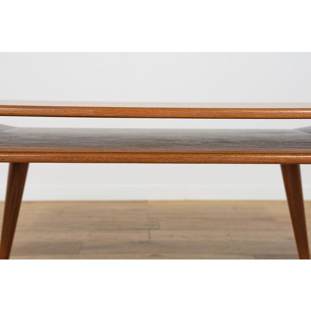 Danish Teak Model 100 Coffee Table from Omann Jun, Denmark, 1950s For Sale - Image 14 of 15
