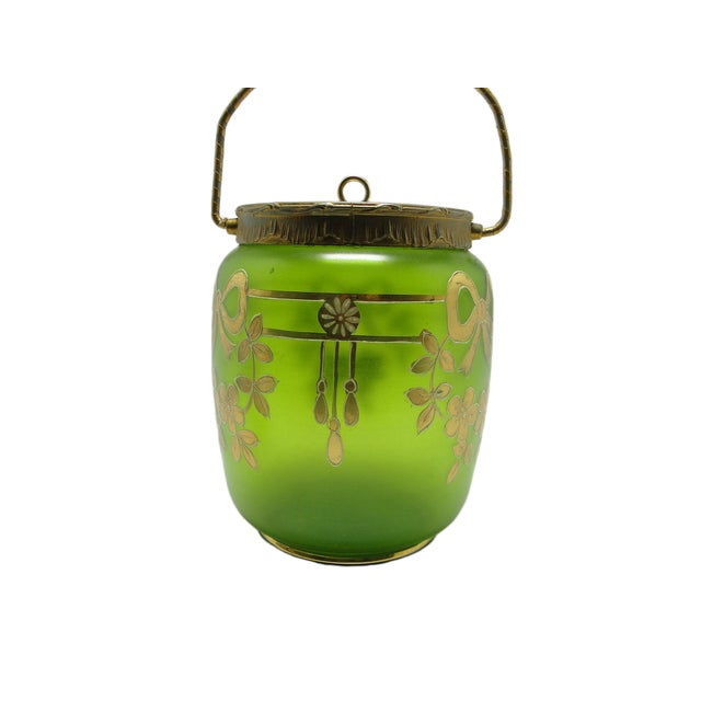 German Art Nouveau Biscuit Box, 1890s For Sale - Image 14 of 15