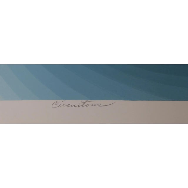 American Roy Ahlgren, Circuitous, Serigraph For Sale - Image 3 of 4