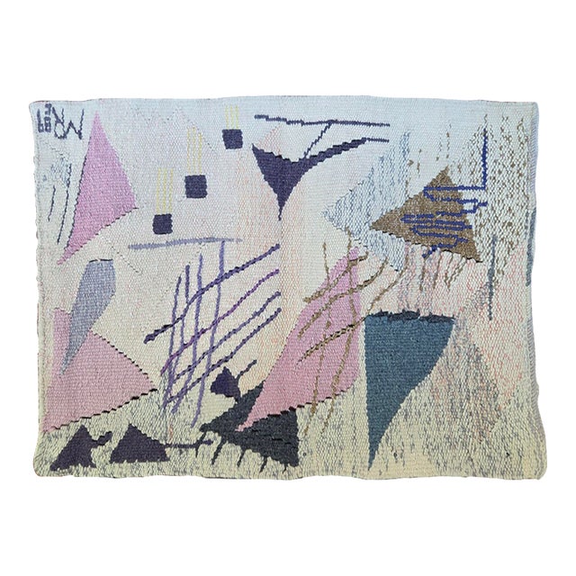 Triangle I: Law of Three Series of Hand Woven Tapestries For Sale