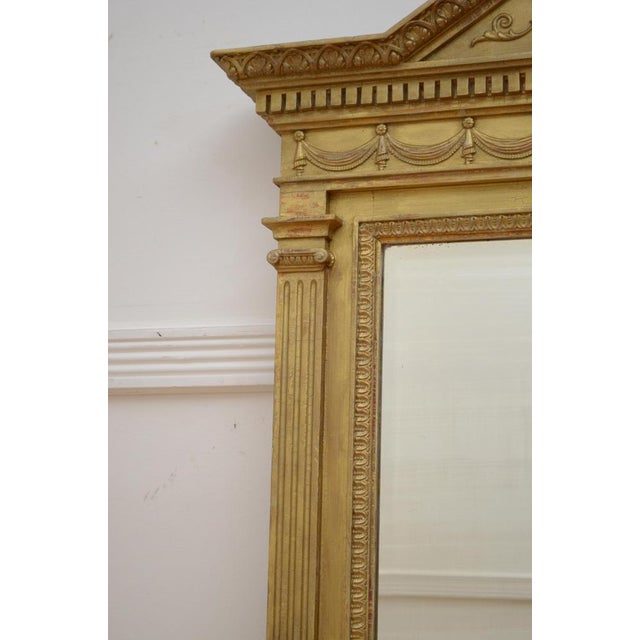 Victorian Gilded Wall Mirror, 1880 For Sale - Image 12 of 15