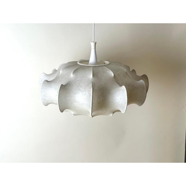 Italian Cocoon Lamp by Castiglioni for Flos, 1960s For Sale - Image 6 of 17