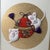 Japanese Framed Shishigiyo Textile Art with Mice and Temari Ball, 1980s For Sale - Image 4 of 10