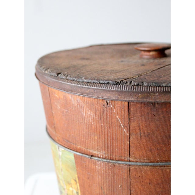 Antique Wooden Pantry Box Chairish