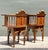 Vintage Syrian Inlaid Wood Chairs - A Pair For Sale - Image 4 of 18