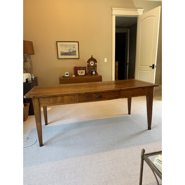 French Provincial Farmhouse Table For Sale - Image 4 of 7