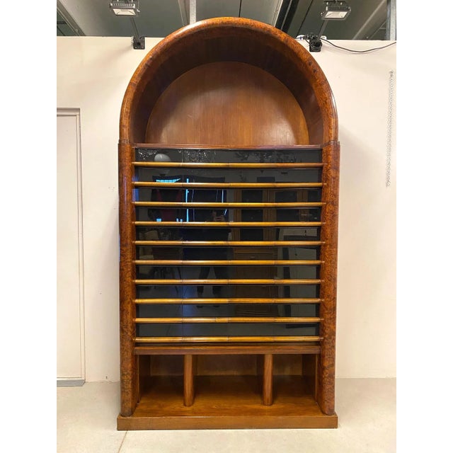 Wood Large Italian Storage with Drawers, 1930s For Sale - Image 7 of 18