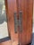 Wood Antique Corner Cabinet Cupboard Beautiful Federal Primitive Wavy Glass 1800’s For Sale - Image 7 of 10