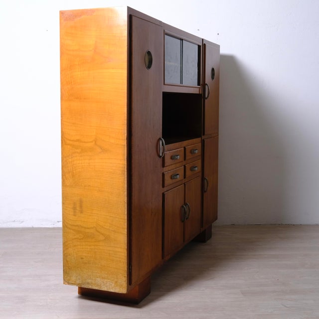Vintage Italian Wooden Sideboard, 1950s-1960s For Sale - Image 10 of 18