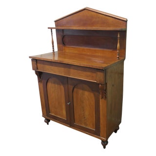 Petite Victorian Mahogany Chiffonier, 1870 For Sale
