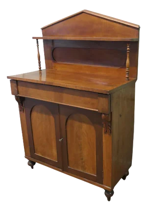 Petite Victorian Mahogany Chiffonier, 1870