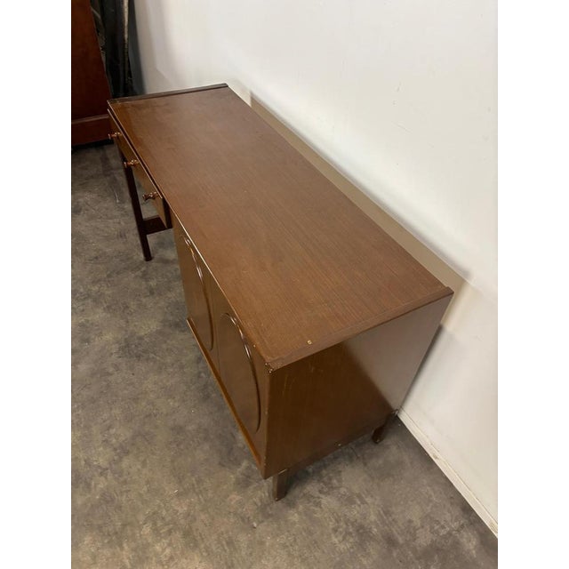 Mahogany Desk by Jacques Auville For Sale - Image 4 of 5
