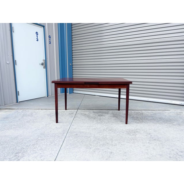 1960s Danish Modern Teak Extendable Dining Table by Am Mobler For Sale - Image 12 of 12
