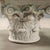 Glass Small Antique Glass and Earthenware Table, Italy, 20th Century For Sale - Image 7 of 11