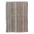 Colorful Vintage Turkish Flat-Weave Kilim Rug With Geometric Striped Design For Sale