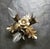Vintage Florentine Floral Hand-Forged Silver-Plated 3-Light Flush Mount from Banci Firenze, Italy, Florence 1960s, Set of 5 For Sale - Image 12 of 18