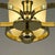 Art Deco Opaline Glass and Brass Chandelier, Germany, 1930s For Sale - Image 17 of 18