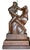 Wood Vintage Mid-Century Heifetz Hand-Carved Dancer Table Lamps – A Pair For Sale - Image 7 of 12