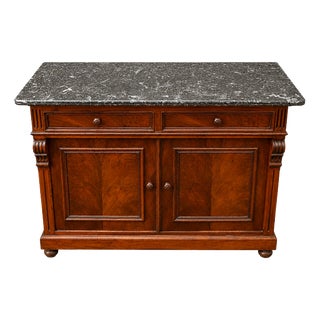 19th Century French Mahogany Buffet For Sale