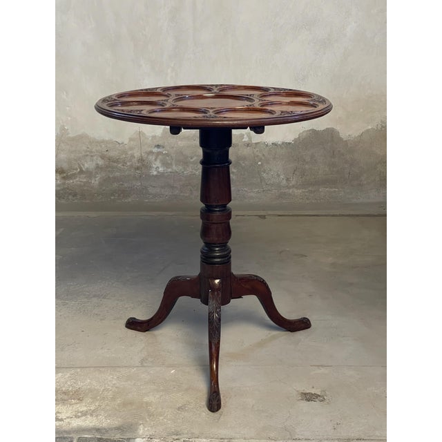 Georgian 18th Century Mahogany Irish Tilt-Top Supper Table For Sale - Image 9 of 10