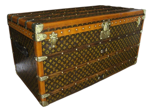 Monogrammed Trunk from Louis Vuitton, 1920s