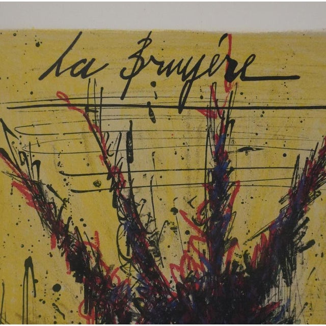 Bernard Buffet, Heather, 1966, Lithograph For Sale - Image 6 of 8