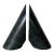 Vintage Modernist Sculptural Green Marble Bookends – A Pair For Sale