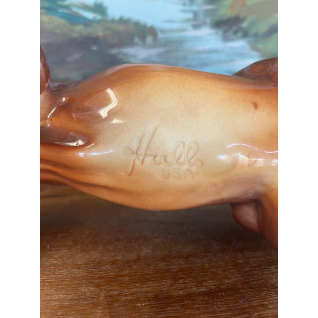 Ceramic Vintage Hull Pottery Dachshund Planter, Mid-Century Ceramic Dog Figurine, Usa For Sale - Image 7 of 10