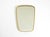 Two beautiful original Mid-Century Modern wall mirrors with heavy brass frames. Typical minimalist 1950s design. Very...