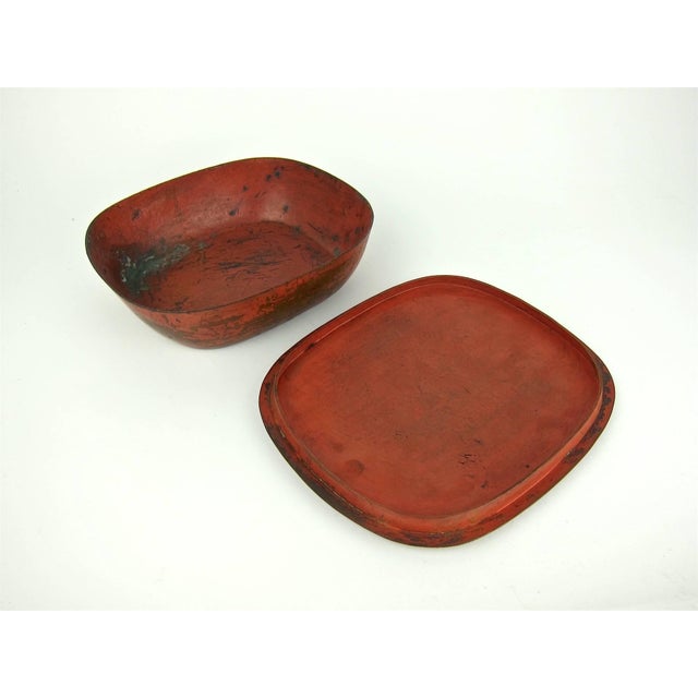 Marie Zimmermann Arts and Crafts Metal Box With Red Patina, Circa 1915 For Sale In Los Angeles - Image 6 of 10