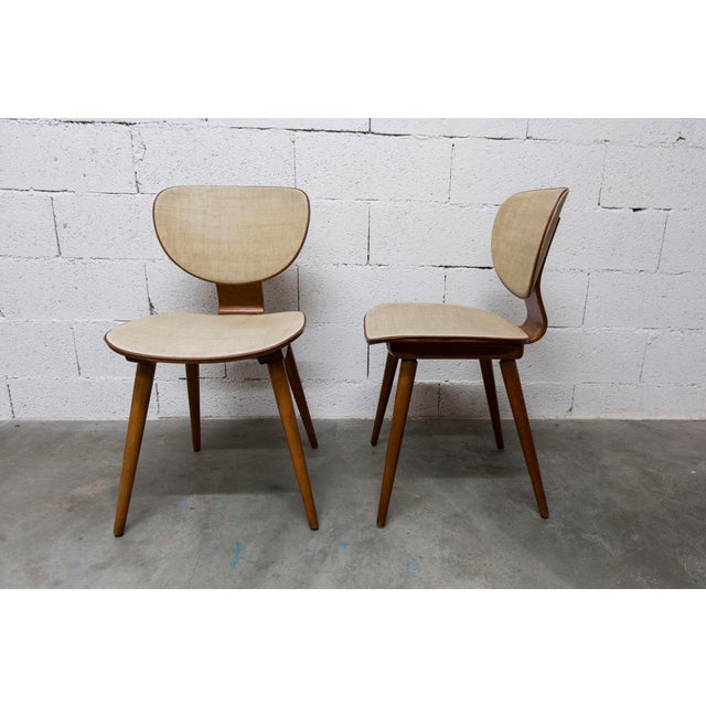 No. 831 G1 Chairs by Max Bill for Baumann, 1960s, Set of 2 For Sale - Image 13 of 18