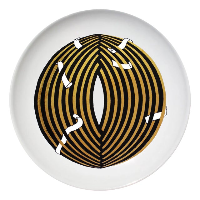 Oneiric | Copius Ceramic Plate by Vincenzo D’Alba for Kiasmo For Sale