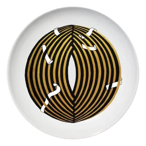 Oneiric | Copius Ceramic Plate by Vincenzo D’Alba for Kiasmo