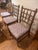 Wood Set of 6 Vintage Fretwork Dining Chairs. (5 Side Chairs and 1 Arm Chair) For Sale - Image 7 of 12